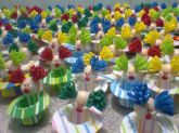 Forminha para doces palhaço no chapéu